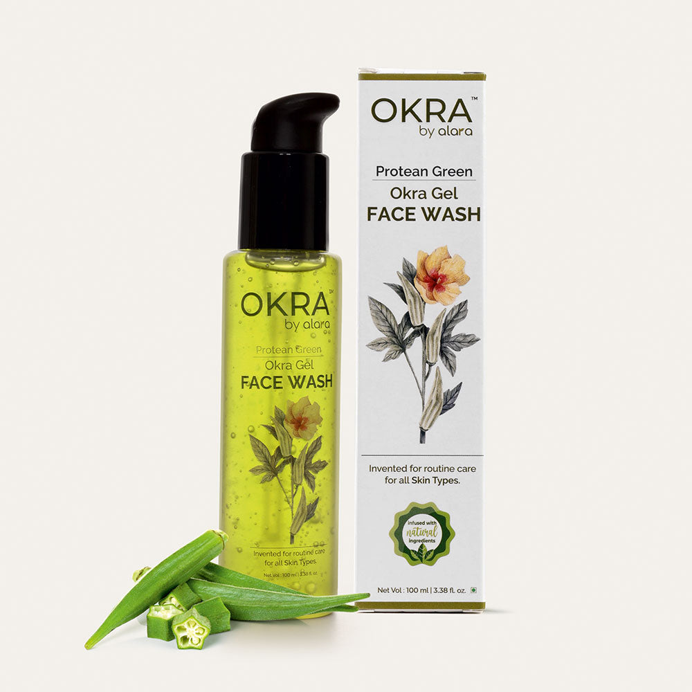 OKRA GEL FACE WASH: Natural Cleansing For Radiant Skin