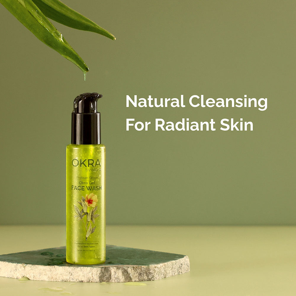 OKRA GEL FACE WASH: Natural Cleansing For Radiant Skin