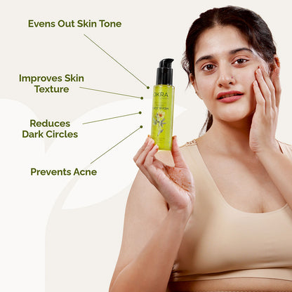 OKRA GEL FACE WASH: Natural Cleansing For Radiant Skin