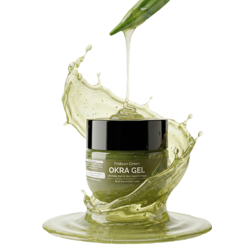 OKRA GEL: Ultimate Hair & Skin Care Formula - 100gm