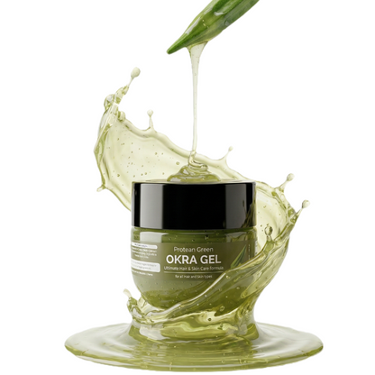OKRA GEL: Ultimate Hair & Skin Care Formula - 100gm