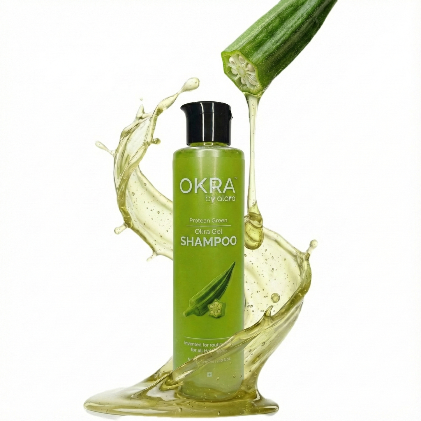 OKRA GEL SHAMPOO: Natural Hair Care Formula