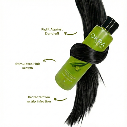 OKRA GEL SHAMPOO: Natural Hair Care Formula