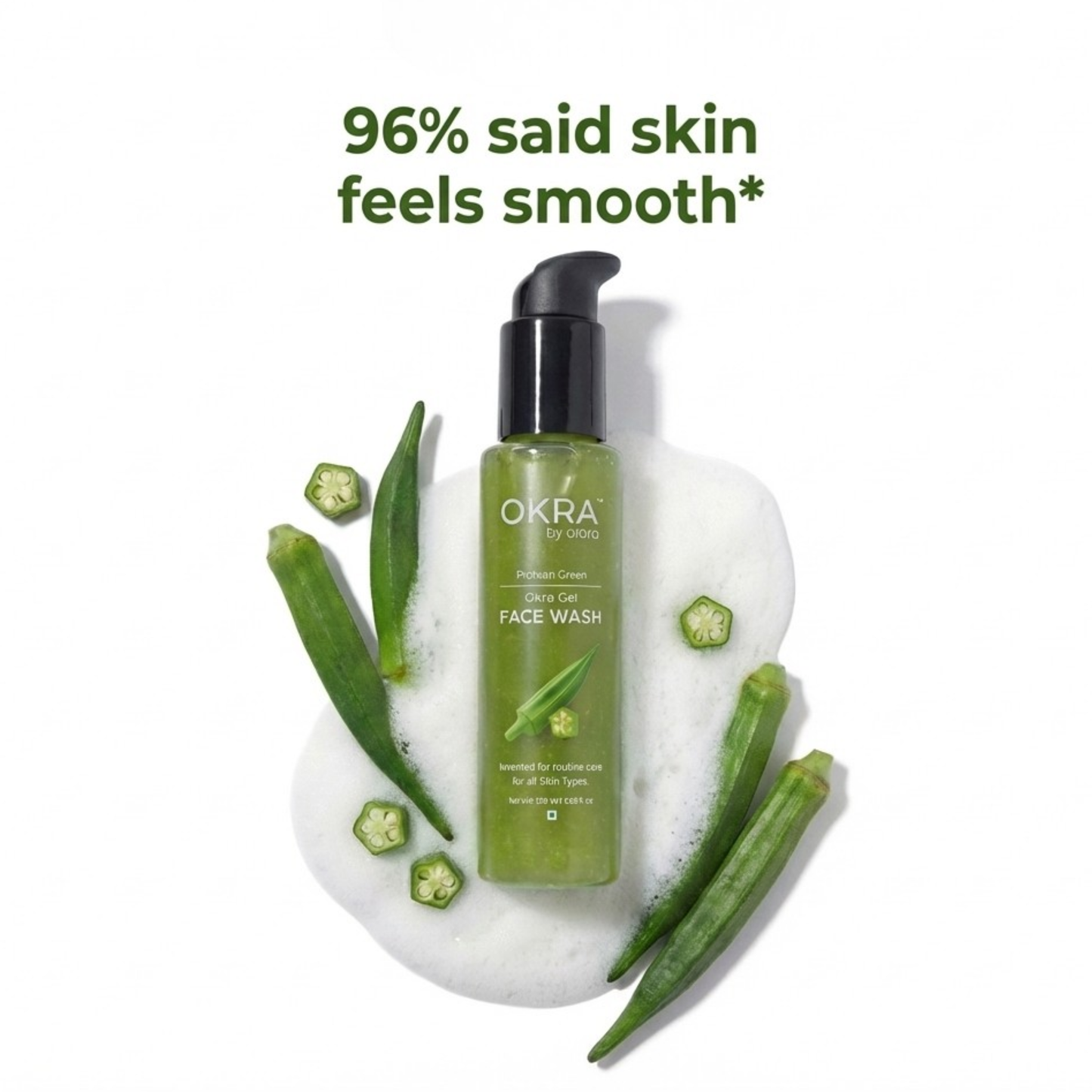 OKRA GEL FACE WASH: Natural Cleansing For Radiant Skin