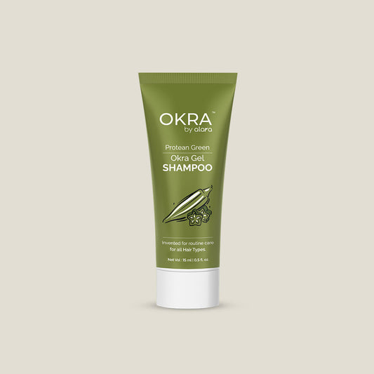 OKRA GEL SHAMPOO (Mini) : Natural Hair Care Formula