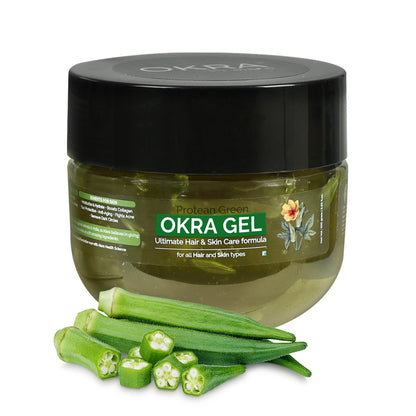 OKRA GEL: Ultimate Hair & Skin Care Formula