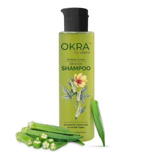 OKRA GEL SHAMPOO: Natural Hair Care Formula